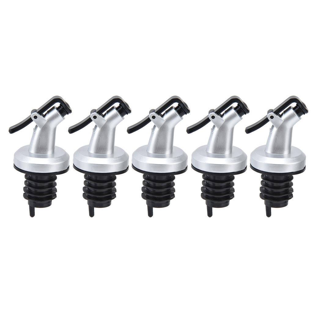 5 шт., носик для бутылки с маслом, герметичная безопасная пробка для бутылки с винным уксусом для кухни, ресторана