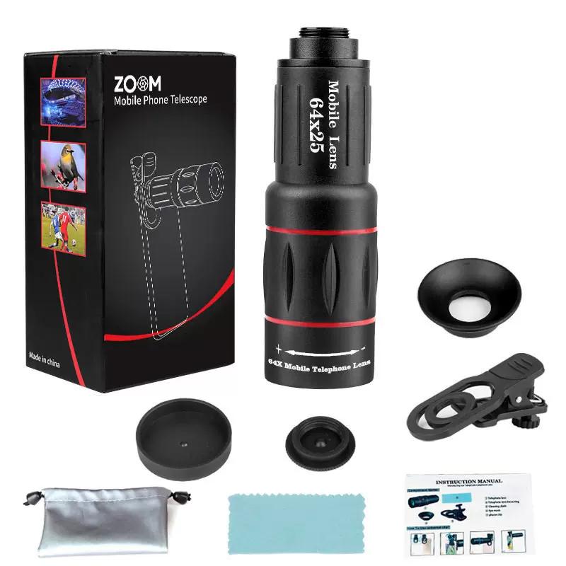 2026 New Model Concert Telescope Phone Telephoto Lens Music Festival Shooting Gadget Anti-Shake External High-Definition