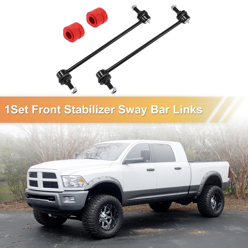 UXCELL 1 Set Front Stabilizer Sway Bar Link with Bushing for Dodge Caravan 4743024AC
