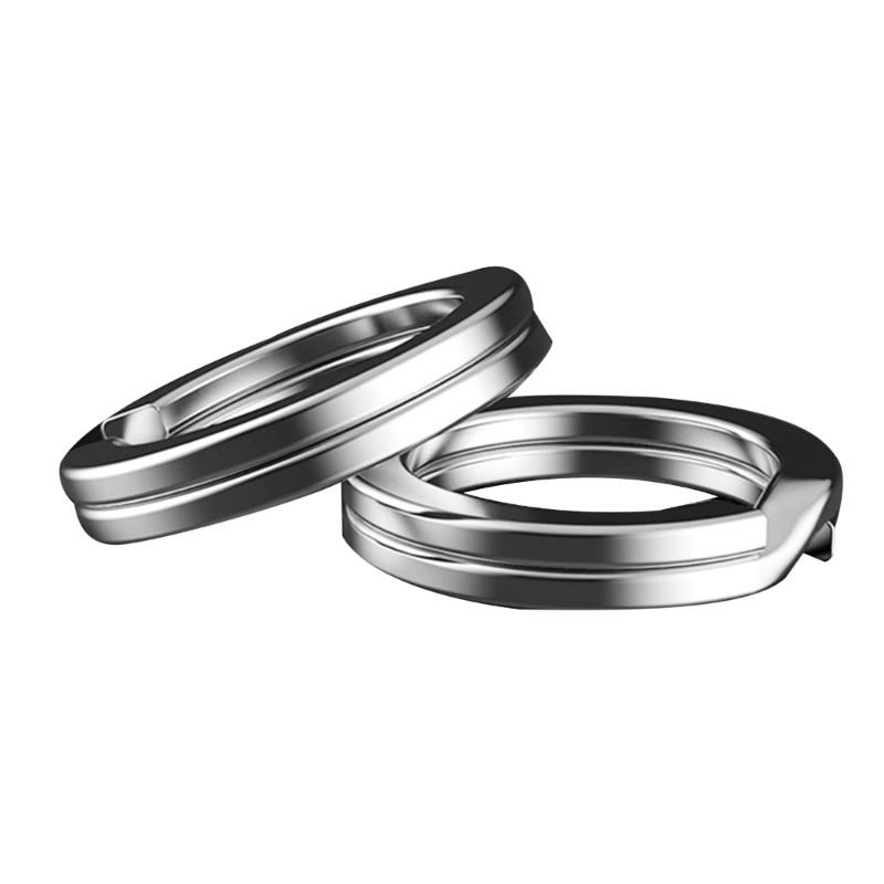 200 шт. Кольца-коннекторы для рыболовных приманок, Набор рыболовных снастей, 5 размеров, Высокопрочные кольца-застежки из нержавеющей стали