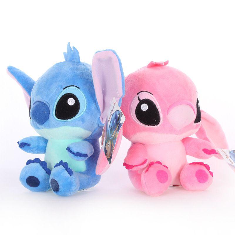 Adorable Lilo And Stitch Plush Toy 20cm Soft Touch Stuffed Figure For Kids Gift
