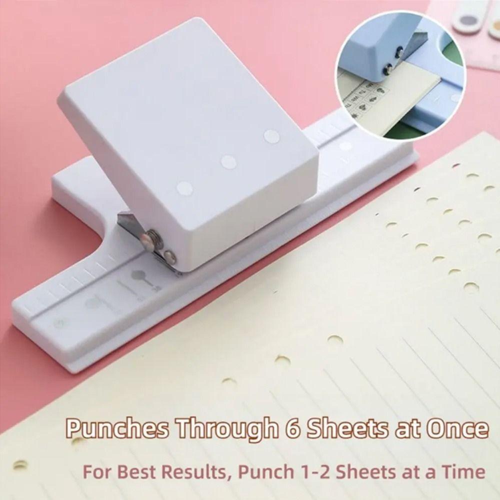 DIY Paper Hole Puncher 3 Holes Paper Binding Punch Loose Leaf Punch Paper Crafting