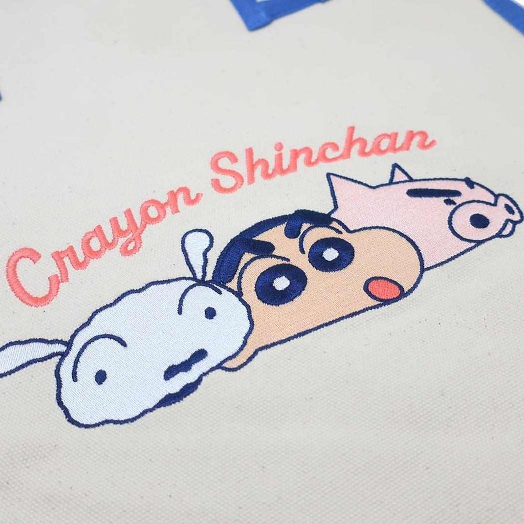 Сумка-тоут Crayon Big Square [Маленькая планета] Шин-чан [Сумка] Сумка/Лицо