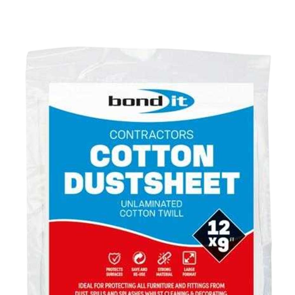 Bond-It Cotton Twill Dust Sheet