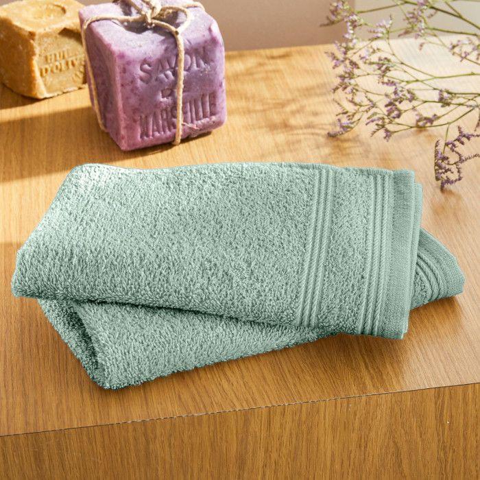 Set of 2 "Spa" Guest Towels 30 X 50 Cm / 400 Gr/m² - "Spa" Mint