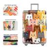 Thickened Cartoon Leather Suitcase Covers: Protective Dust Cover for 20, 24, and 28 Trolley Cases