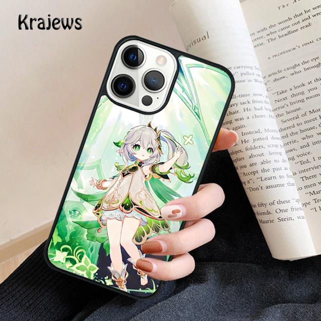Nahida Genshin Impact Soft Phone Case For IPhone 18 17 Air 16 15 14 Max Plus 11 12 13 Pro Max Phone Cover coque Fundas