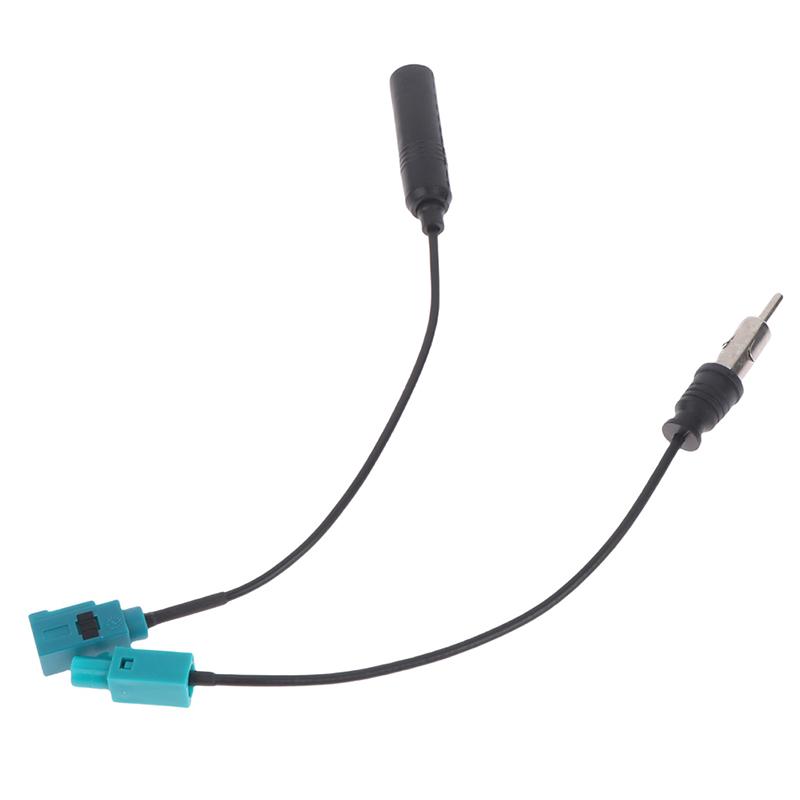 Автомобильные запасные части для автомобильной стереосистемы Bingfu Fm Am радио антенна адаптер кабели Fakra Z To Din