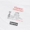 Supreme Hanes Белые футболки без бирок 3 шт. Унисекс SUP-FW17-03