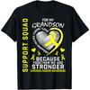 Grandson Sarcoma Cancer Awareness Supporter Products Family T-Shirt
