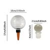 19oz Large Self Watering Globes for Plants 4 Pack Ceramic Plant Watering Bulbs with Slow Release Auto Drip System for Indoor Outdoor Houseplants Va