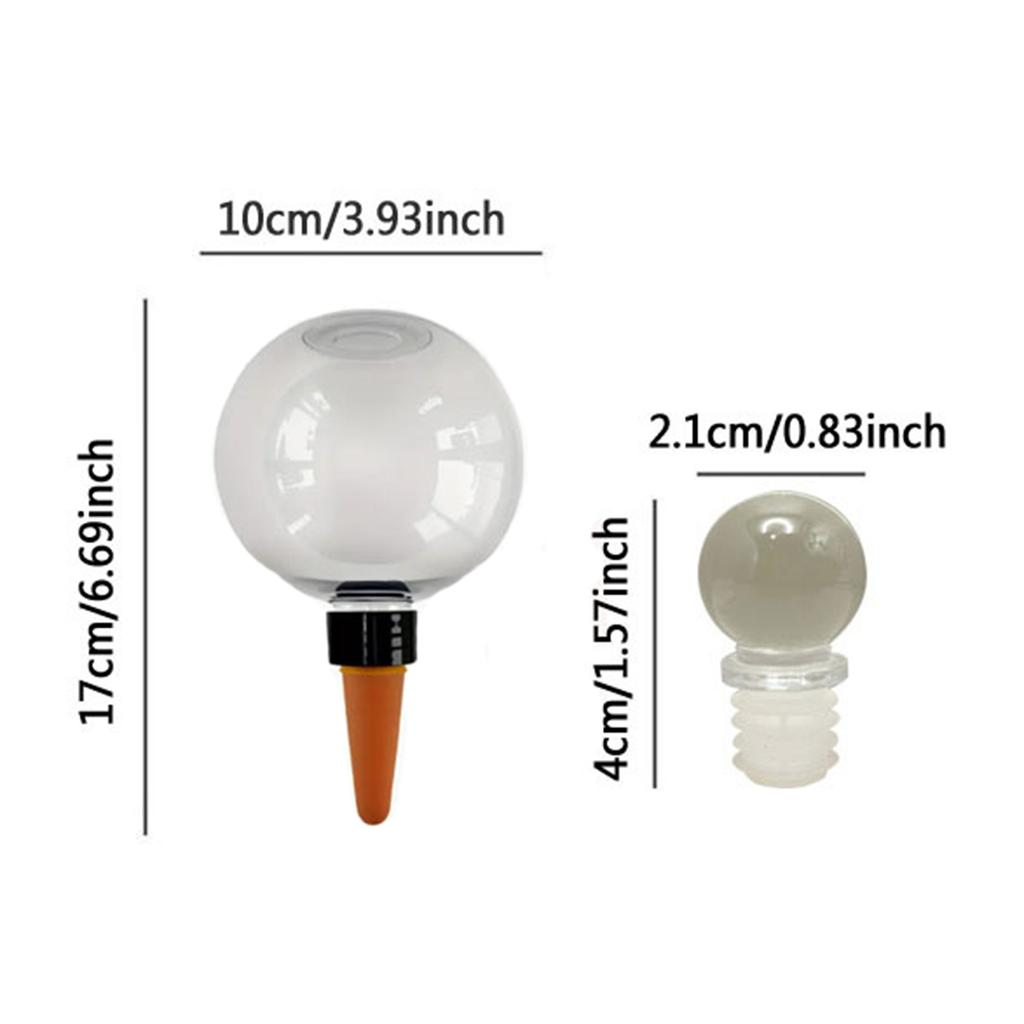 19oz Large Self Watering Globes for Plants 4 Pack Ceramic Plant Watering Bulbs with Slow Release Auto Drip System for Indoor Outdoor Houseplants Va
