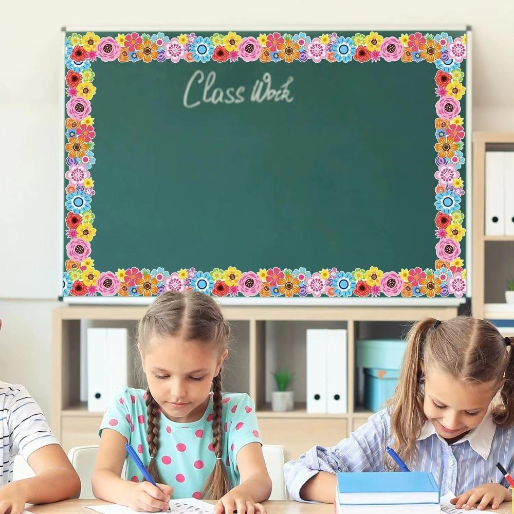 DIY Chalkboard Board Border Self Adhesive Border Classroom Decors New Border Paper Handmade Crafts