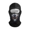 Fall Winter Pullover Hat with Cute Pet Print and Full Face Neck Cover for Outdoor Use