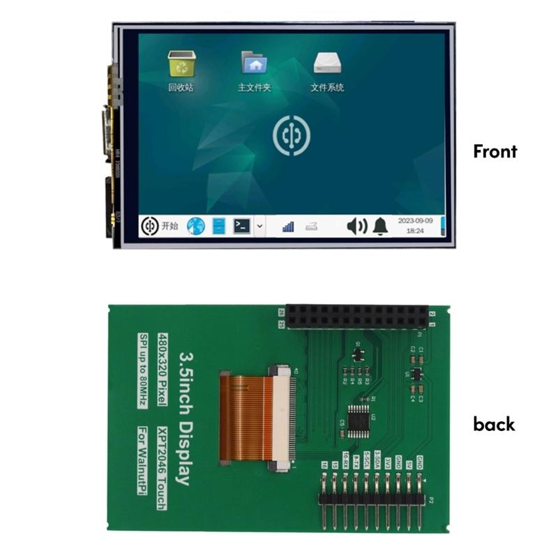 3,5-дюймовые экраны для WalnutPi RPi TFT LCD дисплей модуль сенсорные экраны 320x480 SPI поддерживает 80 МГц экраны модуль