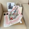 2024 New 70 CM Silk Shirt Decoration Small Square Scarf Fashionable And Versatile Commuting Scarf Neck Protection Scarf