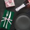 Набор из 4 салфеток, которые можно стирать, усиленные края, яркие цвета, легко чистить, многоразовые салфетки, украшения для вечеринок и ужинов