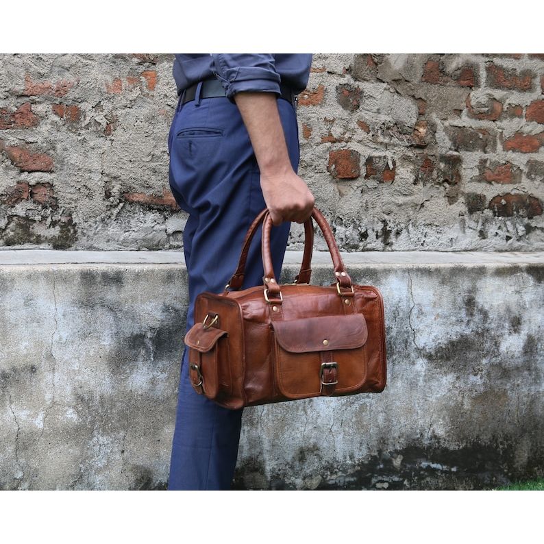 Персонализированная кожаная спортивная сумка, дорожная ручная кладь, ночная сумка для спортзала, выходного дня, уникальный подарок жениху, большая спортивная сумка