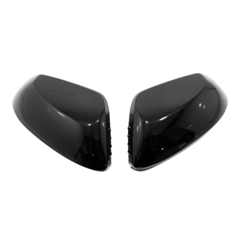 2 PCS Side Door Rearview Mirror Cover Trim Cap Car Accessories ABS For Toyota Corolla -