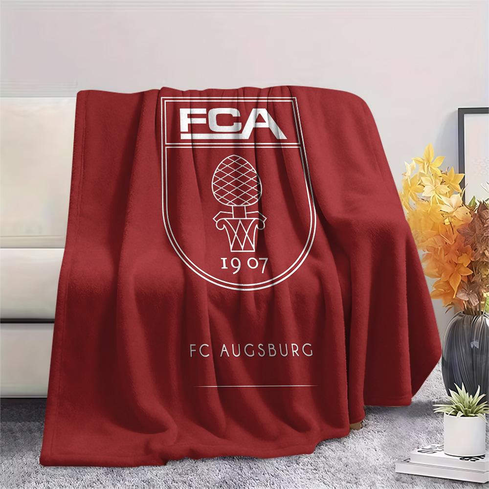 FC Augsburg2 Flannel Blanket, High quality Comfortable for All Seasons, Home Decor, Warmth and Comfort