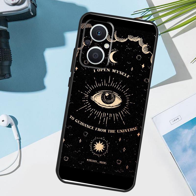 Лунное Полнолуние Колдовской Таинственный Тотем Чехол Для OPPO Reno 14 F 13F 12F 11F 10 11 12 13 Pro 7 8 Lite Чехол OPPO Find X9 X5 X6 X8 Pro