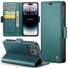 Suitable for iPhone 14 anti-scan phone case, Samsung S23 flip phone leather case, Xiaomi 13 RFID protective case