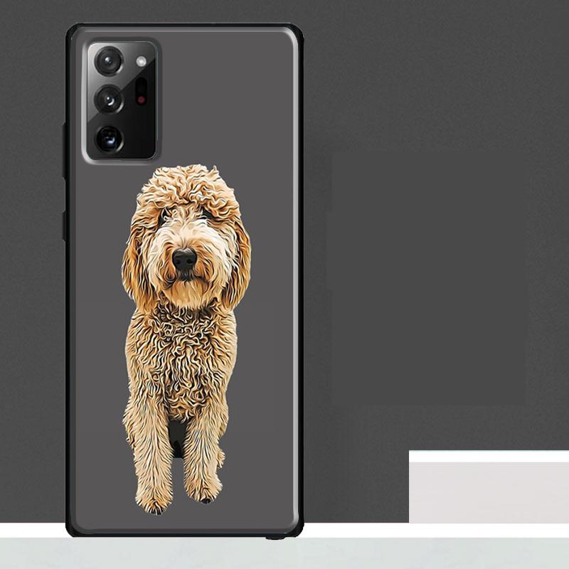 Мультяшный чехол с пуделем для Samsung Galaxy S25 Ultra S23 S22 S21 S24 Ultra S9 S10 S20 Plus S25 FE