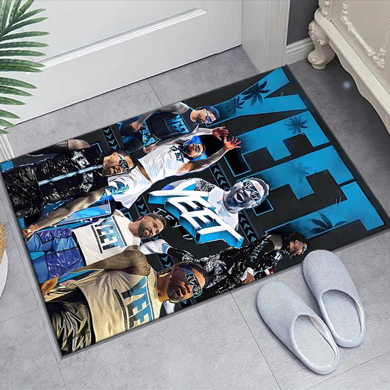 1pc JEY USO YEET2 Design Area Rug - Non-Slip, Soft & Cozy Floor Mat for Living Room, Bedroom, Office - Indoor/Outdoor Decorative Carpet