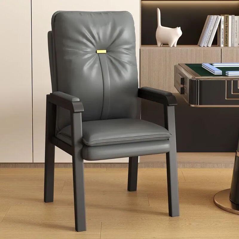 Premium Leather Mahjong Game Chair