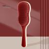 Air Cushion Massage Comb with Soft Bristle Long Handle Hairdressing Comb To Prevent Hair Tangles Anti-static Scalp Massage Hair Brush for Women Girls