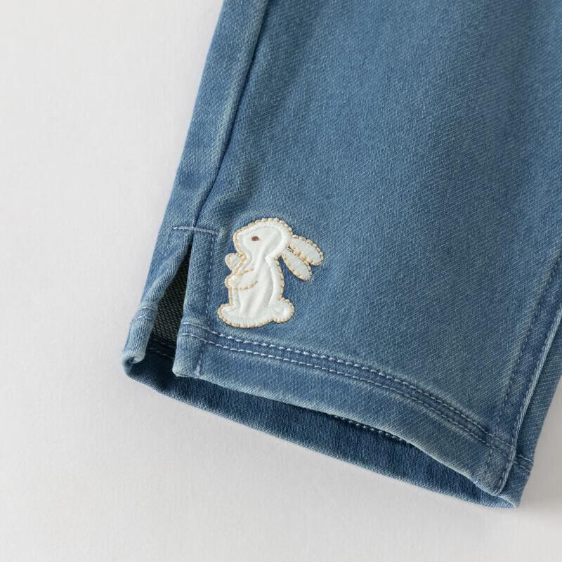 DAVE & BELLA Girls' Straight-Leg Denim Jeans