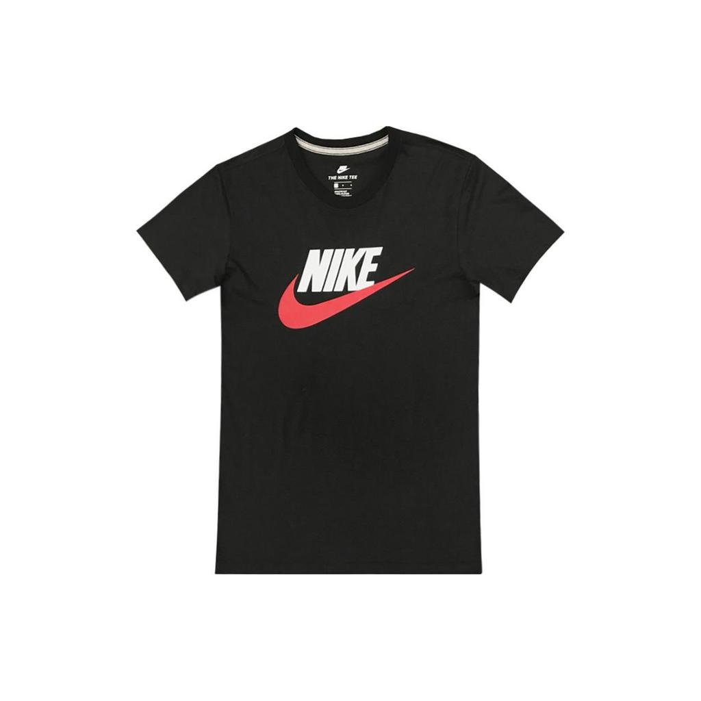 Nike T Shirts Men's Black Crew Neck Thin Straight Fit BQ5095-018