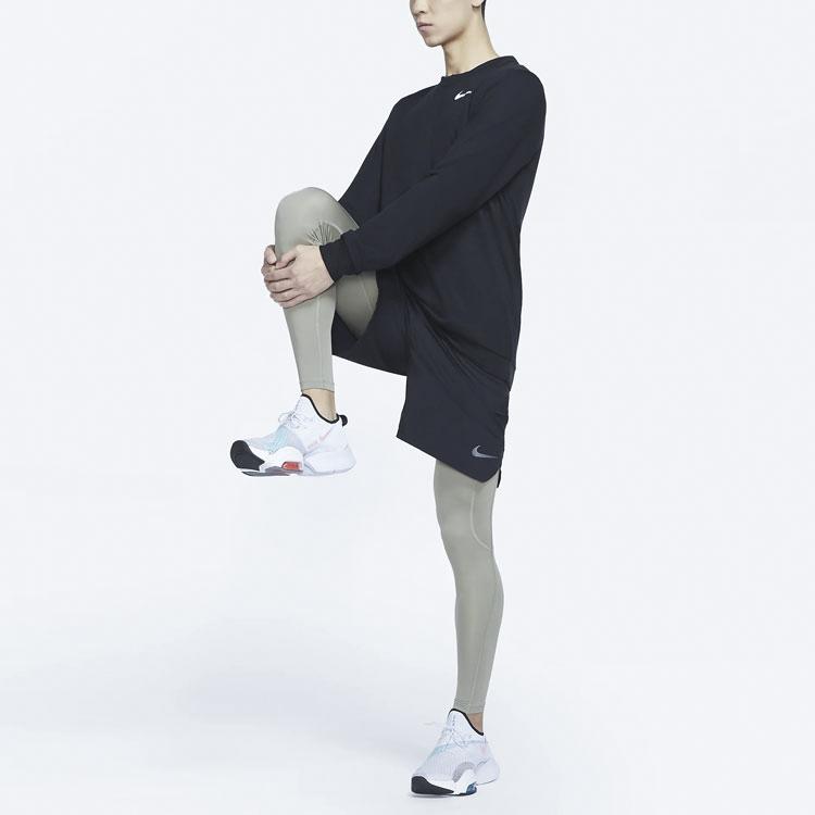 Nike Быстросохнущие компрессионные брюки для тренировок по бегу, мужские брюки светло-армейского цвета BV5642-320