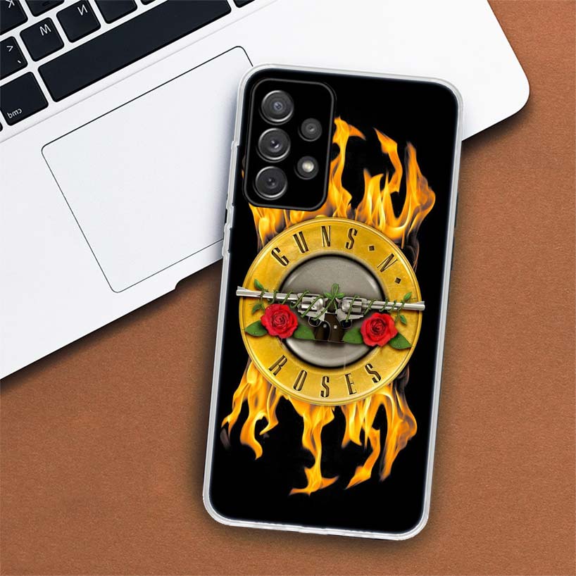 Чехол для телефона Guns N Roses Good Time для Samsung Galaxy A51 A71 A50 A70 A40 A30 A20E A10 A41 A31 A21S A11 A01 A6 A8 + A7 A9 Plus