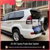 Задний спойлер для Toyota Prado FJ120 2003-2009, подходит для моделей 2700-4000