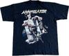 Коллекция футболок Annihilator Band Tour 2011 Все размеры от S до 5XL Унисекс Футболка