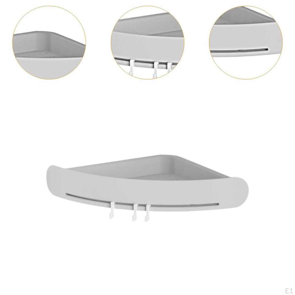 Угловая полка для душа, Полка для ванной комнаты, Треугольная полка для аксессуаров, Душ