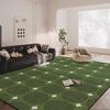 French Style Large Area Carpet For Living Room Stain Resistant Easy Care Non Slip Sofa Mat Home Absorbent Foot Mat