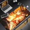 Нескользящий Большой Ковер для Игрового Стола E-sport Горячий Аниме Sword Art Online SAO Коврик для Мыши XXL Кавайная Девушка Асуна Юки Коврик для Клавиатуры Ноутбука