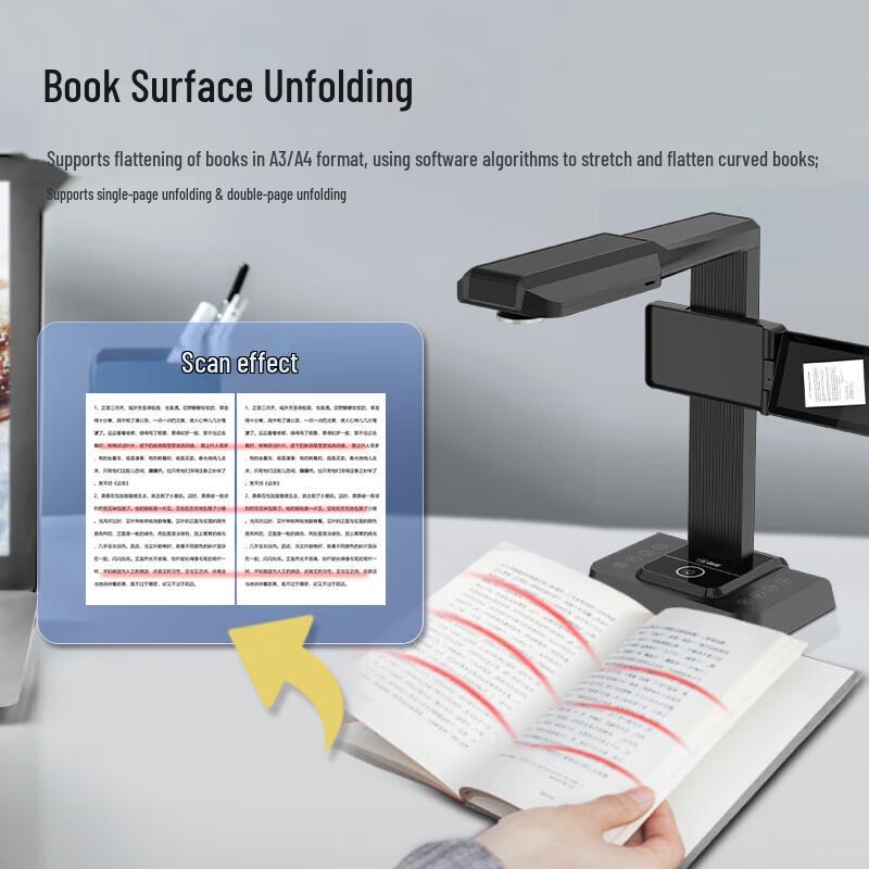 Comet P2900AF 25MP A3 Document Camera with Preview Screen CN plug (adapter included)