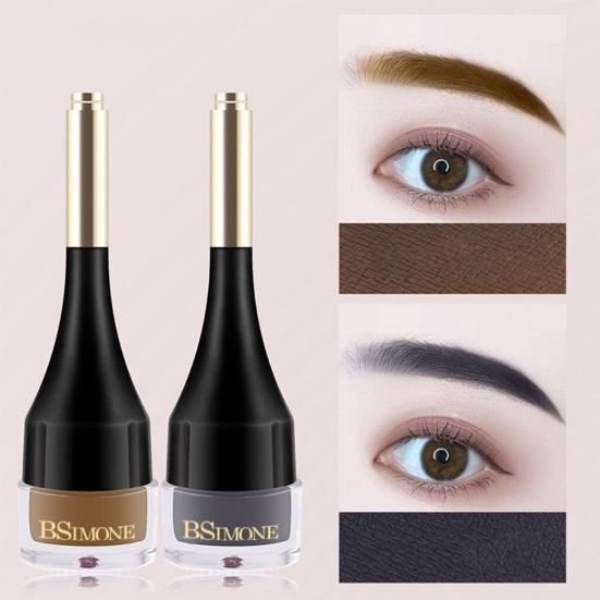 Водостойкий крем для бровей, долговечная натуральная краска для бровей, устойчивая к поту, водонепроницаемый крем для бровей против выцветания