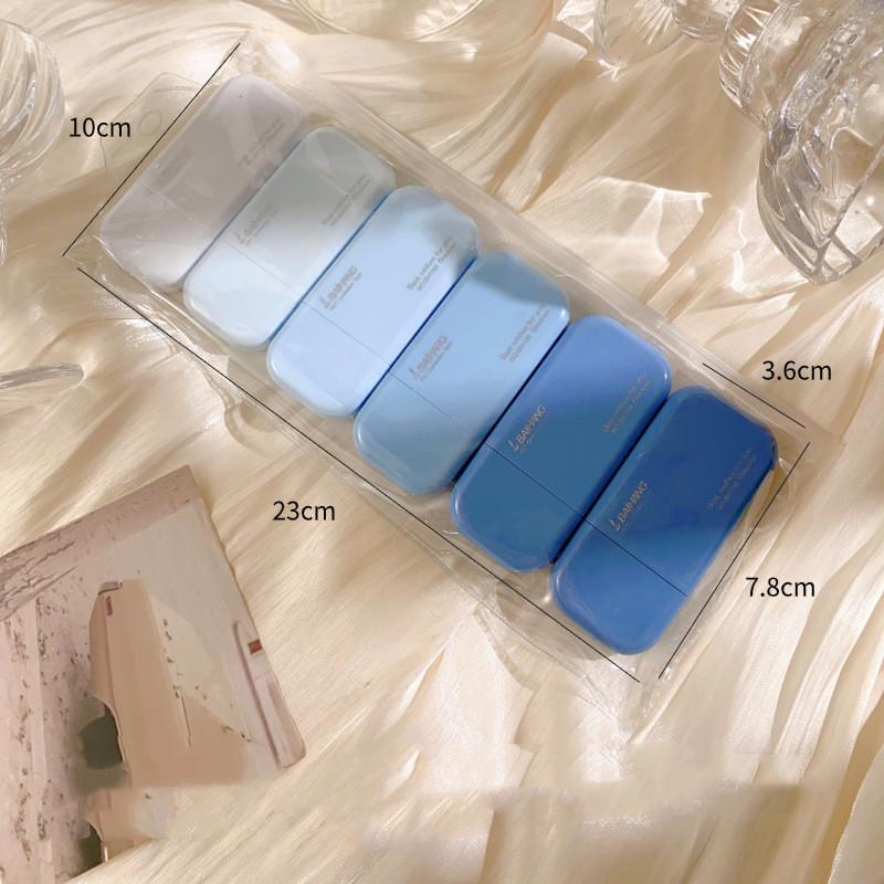 6 шт. INS лента для постепенной коррекции цвета, высококачественная лента для коррекции для учеников младших классов средней школы, лента большой емкости