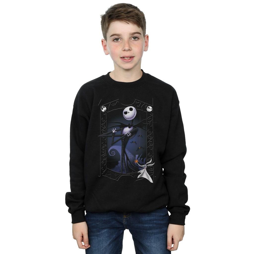 Disney Boys Nightmare Before Christmas Pumpkin King Sweatshirt