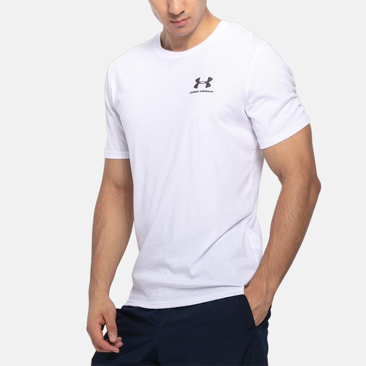 Under Armour Футболка унисекс для тренинга с логотипом UA Sportsstyler, белая 1326799-100