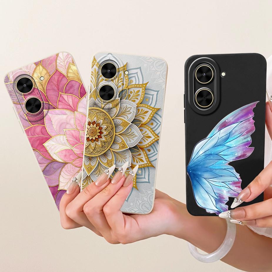 Для Xiaomi Redmi A5 4G Чехол Крутой Дракон Модный Конфетный Расписной Чехол Мягкий ТПУ Чехол для Телефона Для Xiaomi Poco C71 C 71 RedmiA5 4G Сумки