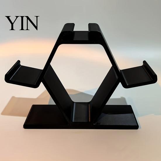 Gaming Desk Setup 3D Printed Game Controller Holder Stand, Universal Video Accessories Display Organizer, Gifts for Gamer Shelf