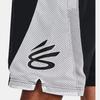Under Armour Спортивные баскетбольные шорты Curry Splash Color Block, мужские шорты, черные 1374303-001