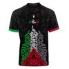 Men's Palestinian Flag Jersey T-Shirt Breathable 3D Printing