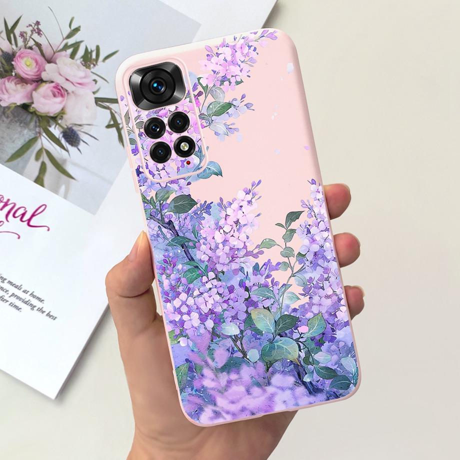 Для Xiaomi Redmi Note 11 4G Чехол Мягкий Жидкий Силикон Милый Кот Прекрасный Бампер Fundas Для Xiaomi Redmi Note 11 Pro Note11s 4G 5G