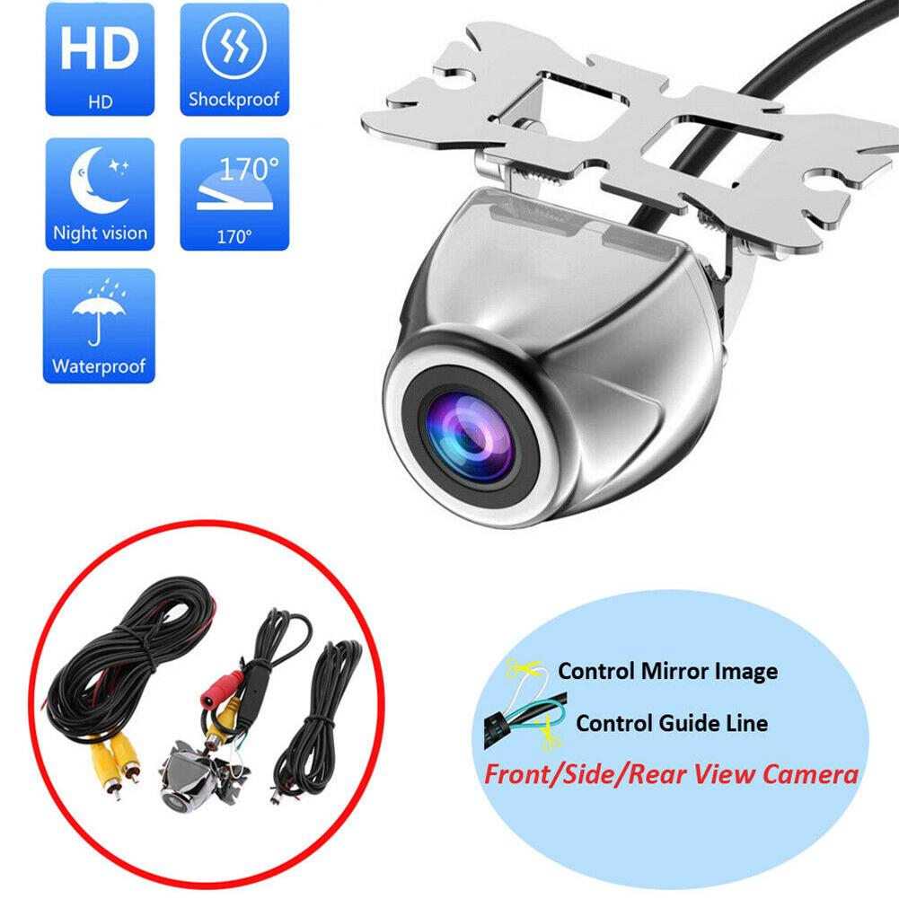 Metal Shell Car Camera 170 Degree Adjustable Viewing Angle Night Vision Rear View Waterproof Reversing Camera